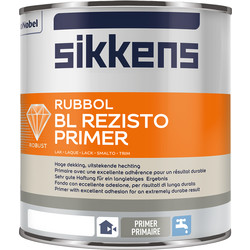Sikkens Sikkens Rubbol BL Rezisto Primer Acryl 1L zuiver wit RAL9010 25498 van Toolstation