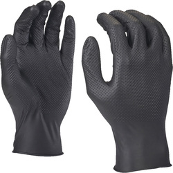 Milwaukee nitril disposable handschoenen 9/L - 28617 - van Toolstation