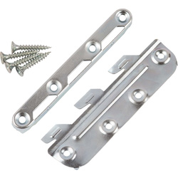 Bedbeslag garnituur 130mm 4 stuks - 29096 - van Toolstation