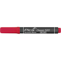 Carton Pica Classic 520/40 Permanent Marker rood - ronde punt Permanente markers 30688 van Toolstation