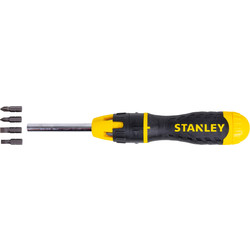 Stanley Stanley ratelschroevendraaier met bits 11-delig - 31561 - van Toolstation