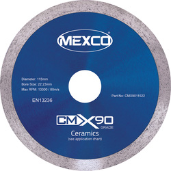Mexco Mexco Ceramic diamantschijf tegels 115mm 33248 van Toolstation