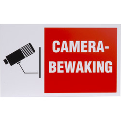 Camerabewaking 33x20cm PVC bord - 34222 - van Toolstation