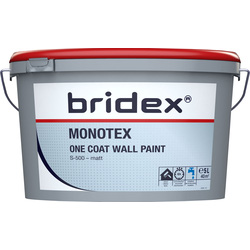 Bridex Monotex muurverf extra dekkend mat 12L RAL9016 - 38040 - van Toolstation