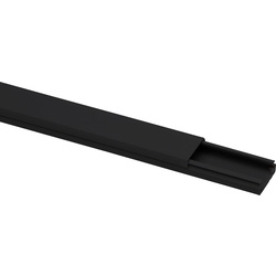 Kopp Kopp kabelkanaal 30x15mm 2m zwart RAL 9005 - 39148 - van Toolstation