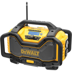 DeWalt DeWALT DCR027-QW DAB+/FM bouwradio 230V/10.8V/14.4V/18V Li-ion 39396 van Toolstation