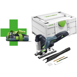 Festool Festool PSC 420 EB-Basic CARVEX accu decoupeerzaag machine + 1x accu 18V Li-ion - 39870 - van Toolstation