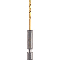 Milwaukee Milwaukee Metaalboor HSS-G Tin Red Hex shockwave 2.5mm 40990 van Toolstation