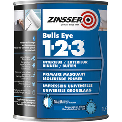 Zinsser Zinsser bulls eye 1-2-3 primer 1L wit 41226 van Toolstation