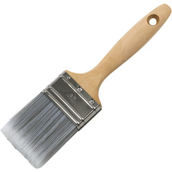 Platte verfborstel fijn universeel 1