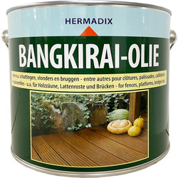 Hermadix Hermadix bangkirai-olie 2,5L 44442 van Toolstation