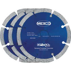 Mexco / Mexco diamantschijven universeel 115x22,2mm