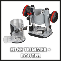 Einhell TP-RO Kit Li BL Solo accu boven-/kantenfrees (body)