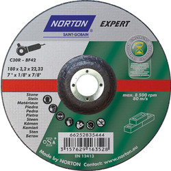 Norton Norton Expert doorslijpschijf steen 180x3,2x22,23mm 47544 van Toolstation