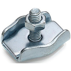 DX / DX Staaldraadklem simplex verzinkt 3mm