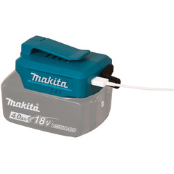 Makita Makita USB adapter 10,8V Li-ion CXT accu's - 49205 - van Toolstation