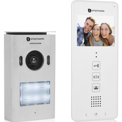 Smartwares Smartwares videofoon systeem voor 1 appartement Set - 50155 - van Toolstation