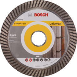 Bosch / Bosch Expert for Universal Turbo diamantschijf universeel 125x22,2x2,2mm