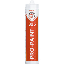Seal-it® Seal-it 325 PRO-PAINT beglazingskit Zwart 290ml - 51441 - van Toolstation