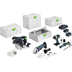 Festool Festool HKC 55/TPC 18/AGC 18/TB 137 combopack 18V Li-ion 52146 van Toolstation