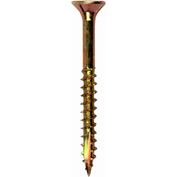 pfs+ / PGB pfs+ spaanderplaatschroef deeldraad geelverzinkt 4x50mm PZ2