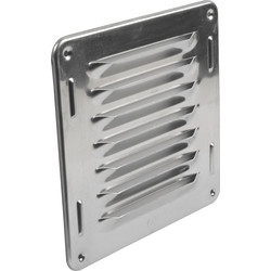 Schoepenrooster 20x20cm alum - 54886 - van Toolstation