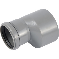 Marley PP verloopstuk excentrisch 110/75mm 54999 van Toolstation