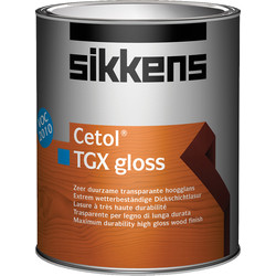 Sikkens Sikkens Cetol TGX Gloss Alkyd 1L teak 085 - 56515 - van Toolstation