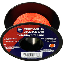 Spear & Jackson Spear & Jackson metselkoord Oranje 50m 58711 van Toolstation