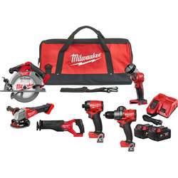Milwaukee / Milwaukee M18 FPP6G3-502B combopack 18V 2x 5.0 Ah accu