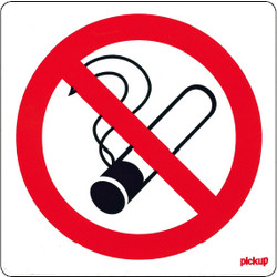 Verboden te roken * 10x10cm sticker - 61403 - van Toolstation