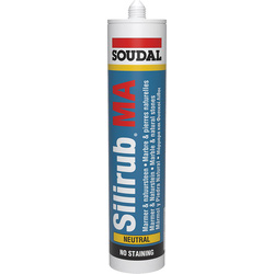 Soudal Soudal Silirub MA Transparant 300ml 61529 van Toolstation