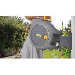 Hozelock autoreel wandslangbox automatisch + gratis Superhoze