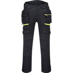 Portwest Portwest DX4 stretch werkbroek met afneembare holsterzakken 50 zwart 68006 van Toolstation