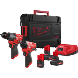 Milwaukee Milwaukee M12 FPP2A2-5253X powerpack 12V Li-ion - 70281 - van Toolstation