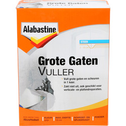 Alabastine Alabastine grote gaten vuller 1kg - 70938 - van Toolstation