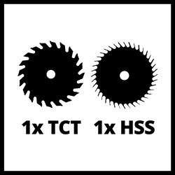 Einhell TE-CS accu mini handcirkelzaag (body)