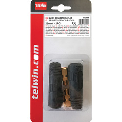 Telwin Telwin Atlas mannelijke stekkers 25mm - 73896 - van Toolstation
