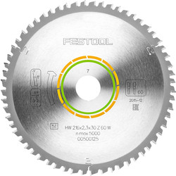 Festool Festool cirkelzaagblad universeel 216x30x2,3mm 60T 74349 van Toolstation