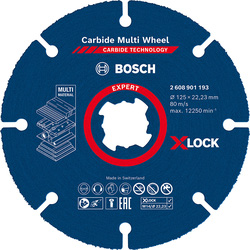 Bosch Bosch EXPERT Carbide Multi Wheel 125mm X-Lock - 74918 - van Toolstation