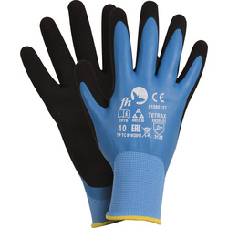 Latex waterdichte handschoenen 10/XL - 74972 - van Toolstation