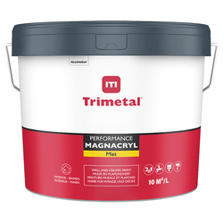 Trimetal Trimetal Performance Magnacryl Mat 001/AW 10L - 77189 - van Toolstation