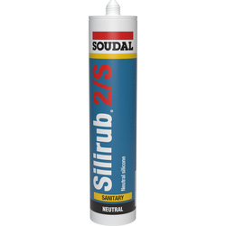 Soudal / Soudal Silirub 2/S Siliconenkit Grijs 300ml
