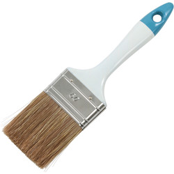 Platte verfborstel  acryl 2,5"/63mm - 78626 - van Toolstation