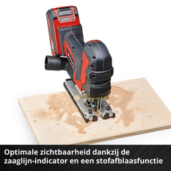 Einhell TP-JST 18/135 Li BL - Solo - Accu Decoupeerzaag - Power X-Change