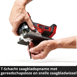 Einhell TP-JST 18/135 Li BL - Solo - Accu Decoupeerzaag - Power X-Change