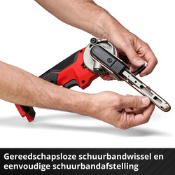 Einhell TE-BF 18 Li Solo - Accu Vijl-/Bandschuurmachine - Power X-Change