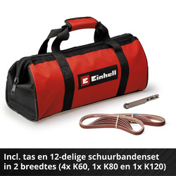 Einhell TE-BF 18 Li Solo - Accu Vijl-/Bandschuurmachine - Power X-Change
