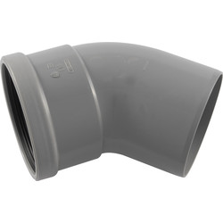 Martens / PVC bocht manchet 45° 110mm 1x mof