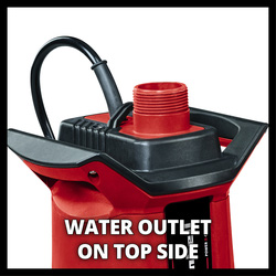 Einhell GE-DP 18/25 LL Li Solo accu vuilwaterpomp (body)